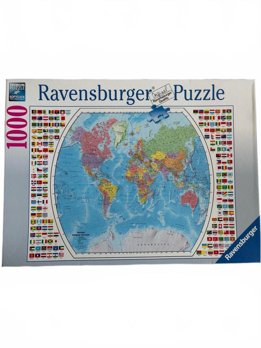 Ravensburger 1000-Piece World Map Puzzle - Multicolor